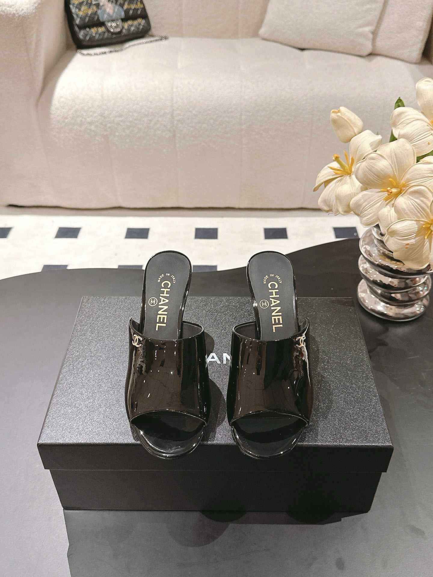 Chan 25fw heels sandals