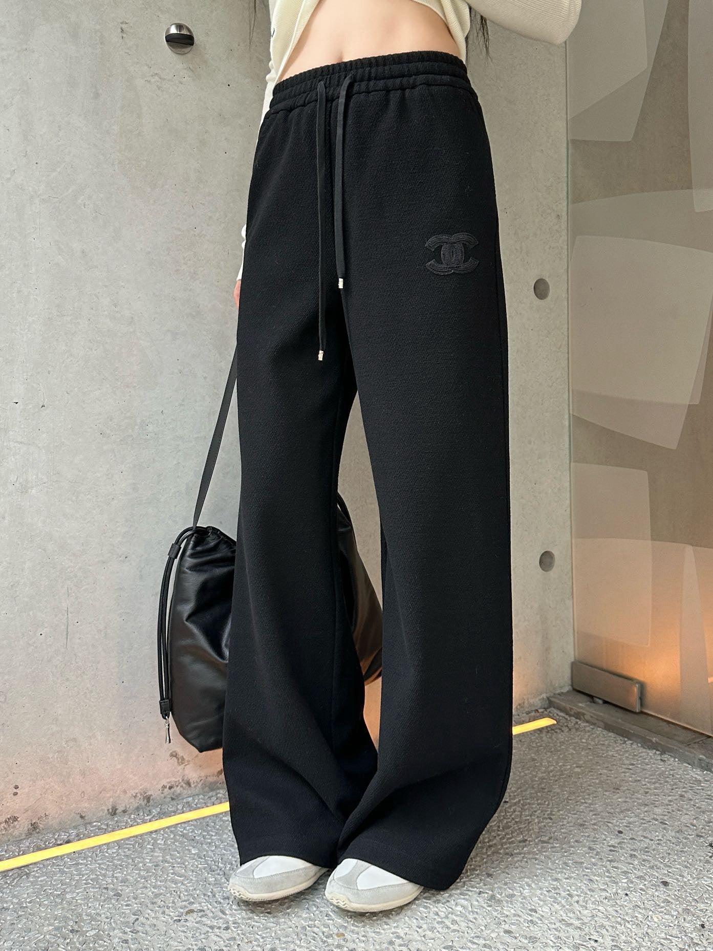 Chan 25fw wide-leg pants