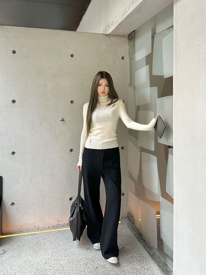 Chan 25fw wide-leg pants