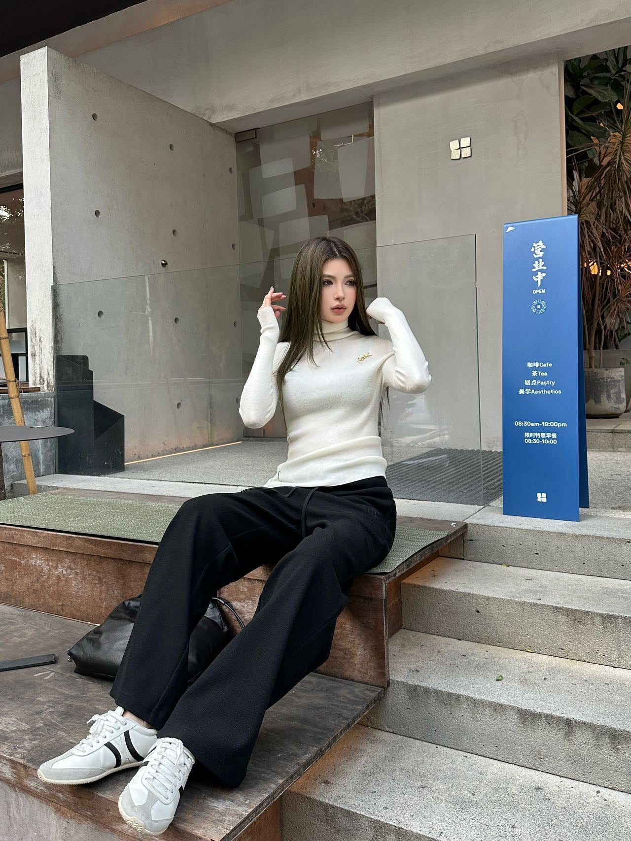 Chan 25fw wide-leg pants