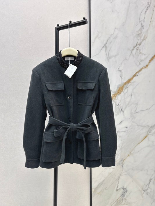 Brun 25fw elegant jacket