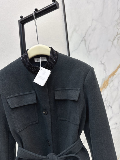 Brun 25fw elegant jacket