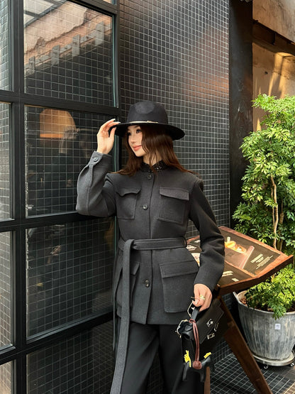 Brun 25fw elegant jacket