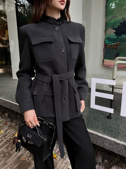 Brun 25fw elegant jacket