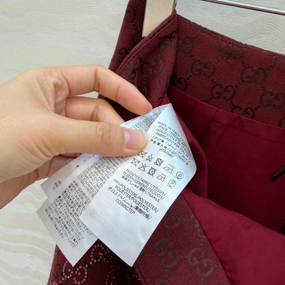 Gucc 25fw bling skirt