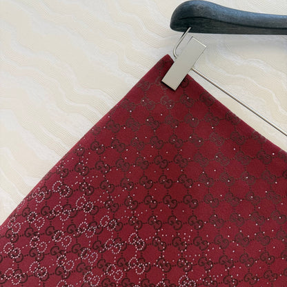 Gucc 25fw bling skirt