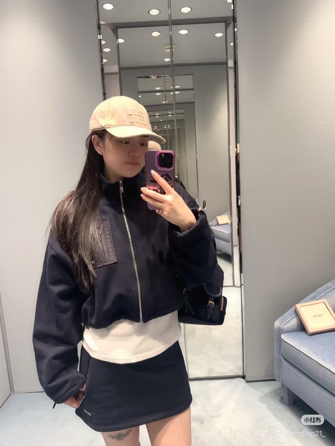 Miu 25fw sweatsuit