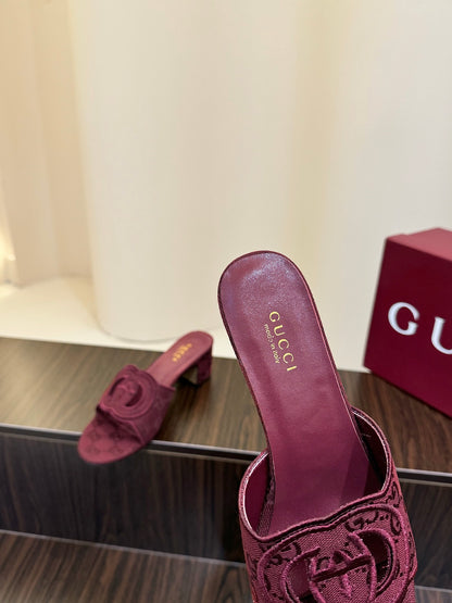 Gucc 25fw slide sandals