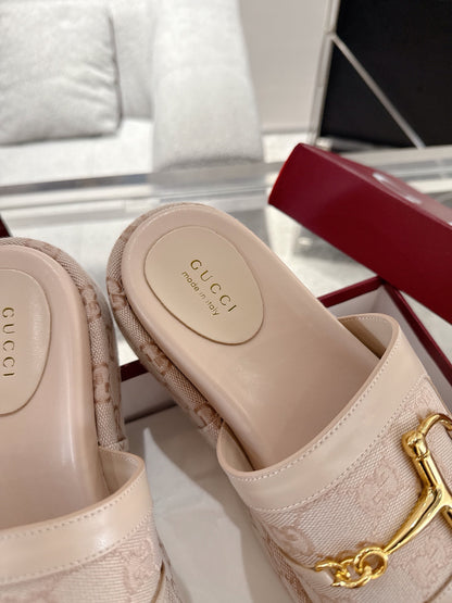 Gucc 25fw thick slippers