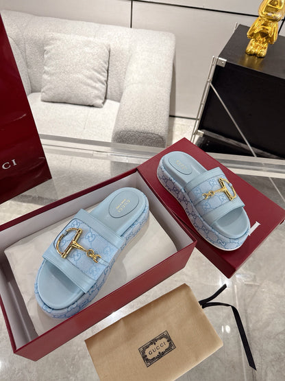 Gucc 25fw thick slippers