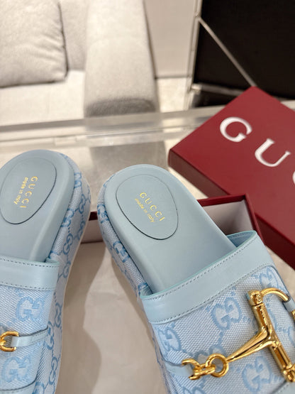 Gucc 25fw thick slippers