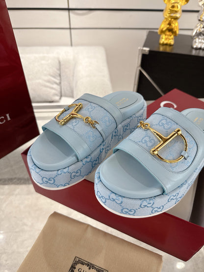 Gucc 25fw thick slippers