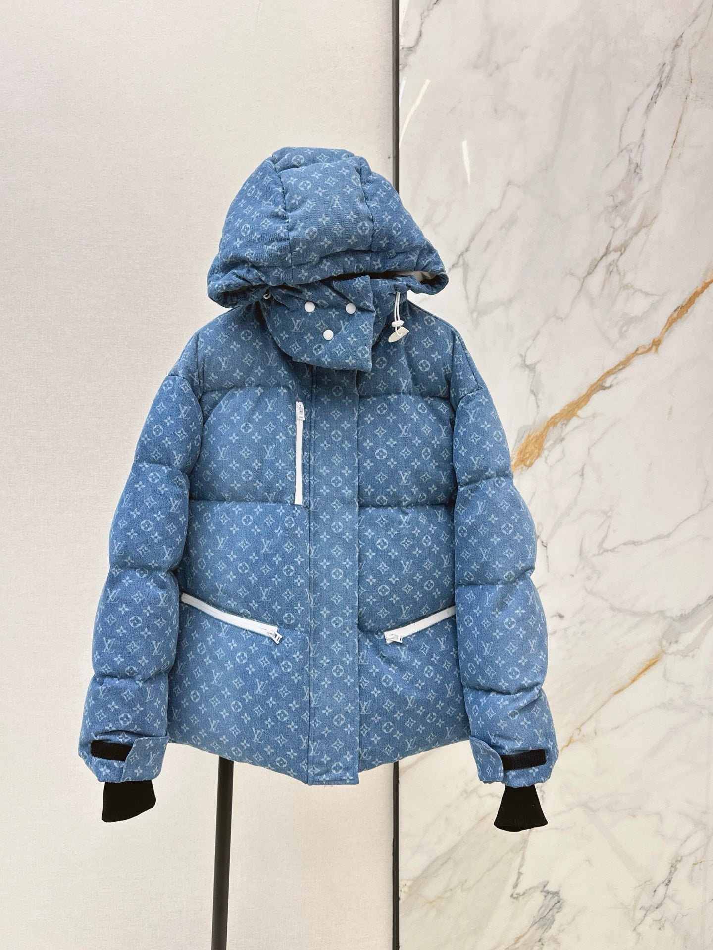 Louis 25fw denim down jacket