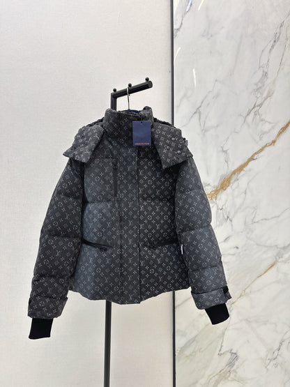 Louis 25fw denim down jacket