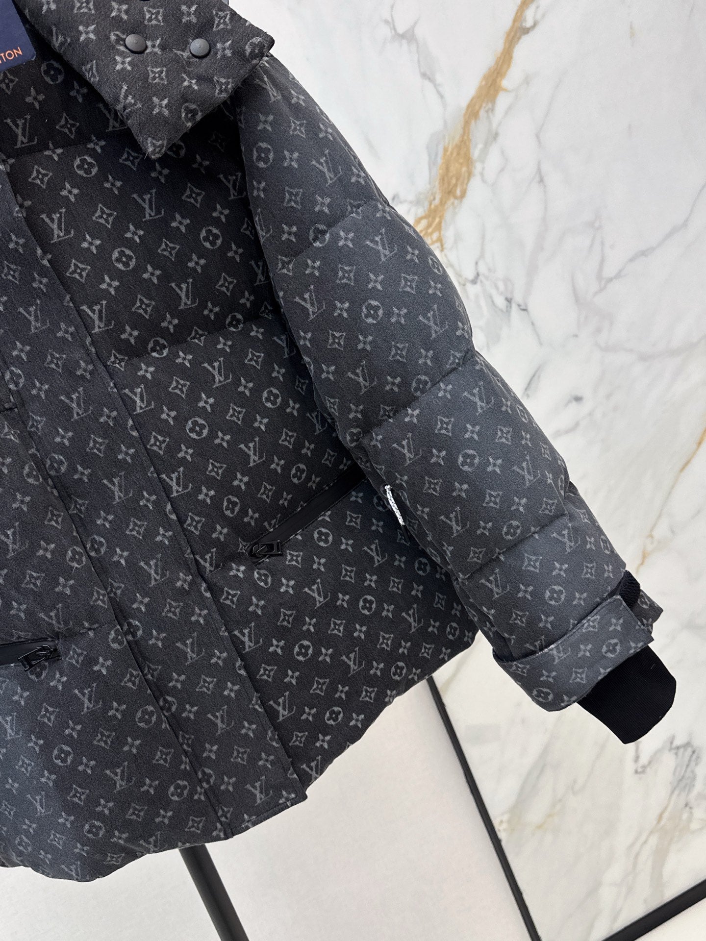 Louis 25fw denim down jacket