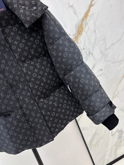 Louis 25fw denim down jacket