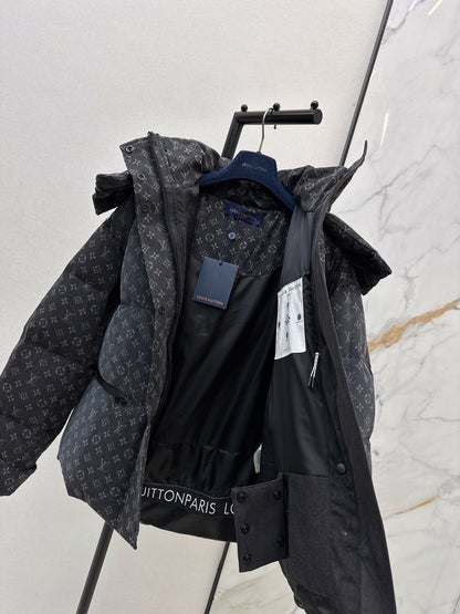 Louis 25fw denim down jacket