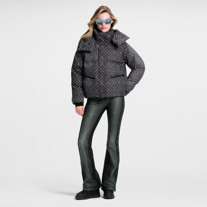 Louis 25fw denim down jacket