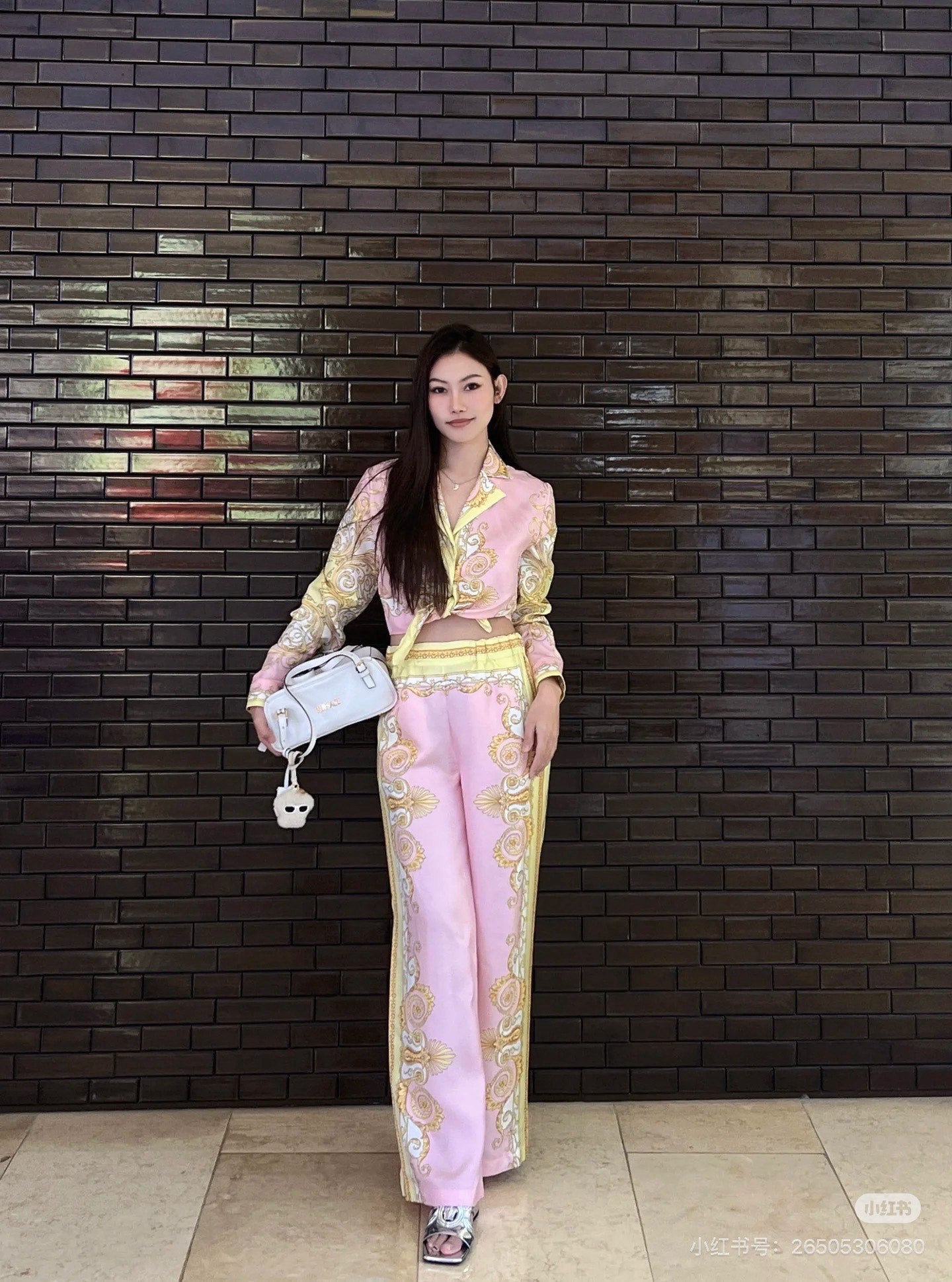 Vers 25fw print pants