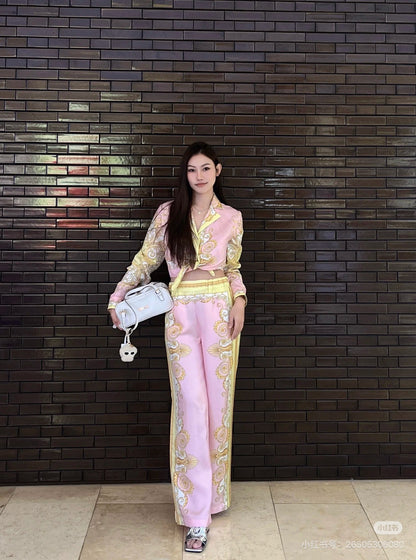 Vers 25fw print pants