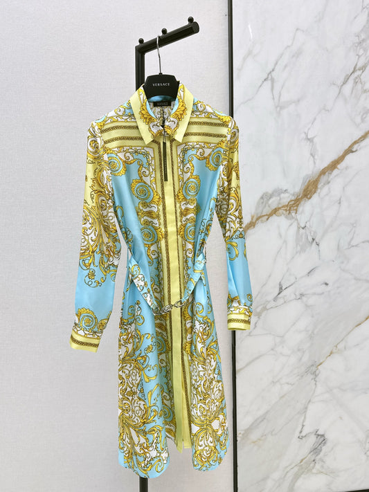 Vers 25fw print dress