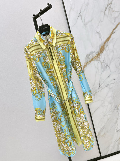 Vers 25fw print dress