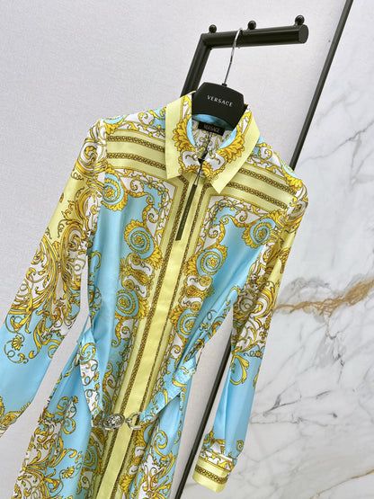 Vers 25fw print dress