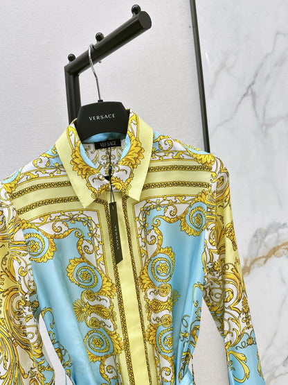 Vers 25fw print dress