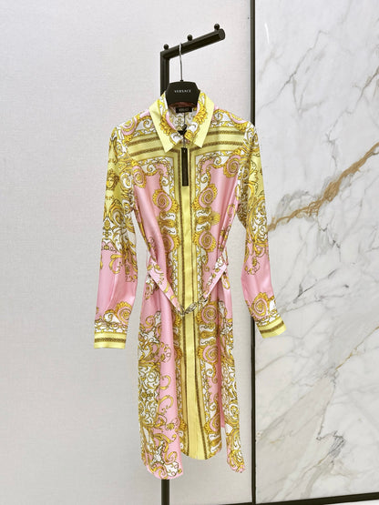 Vers 25fw print dress