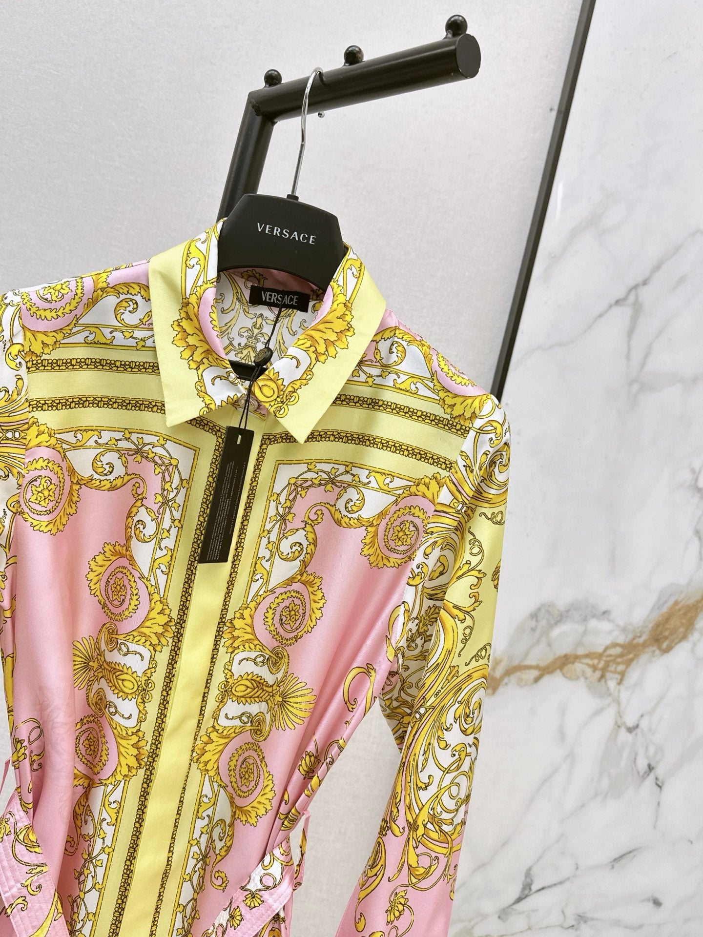 Vers 25fw print dress