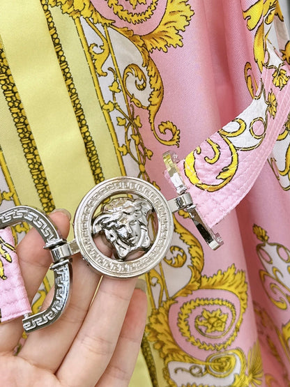 Vers 25fw print dress