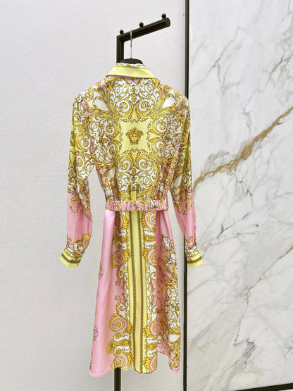 Vers 25fw print dress