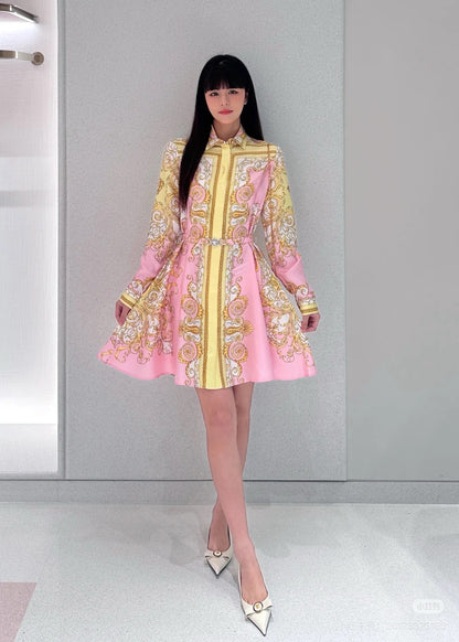 Vers 25fw print dress