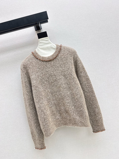 CD 25fw beading sweater