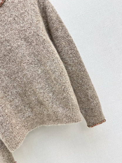 CD 25fw beading sweater