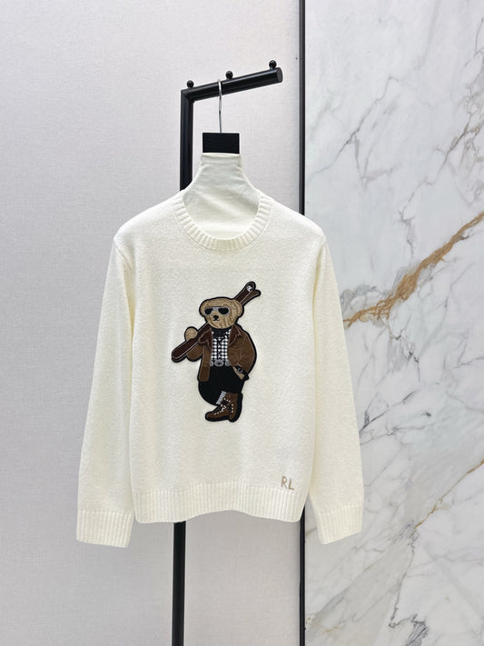 Ralp 25fw embroidery sweater