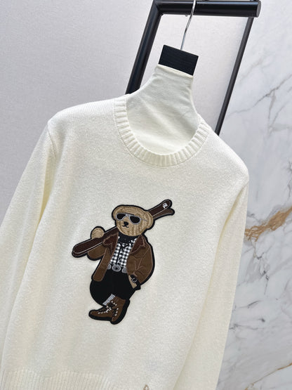 Ralp 25fw embroidery sweater