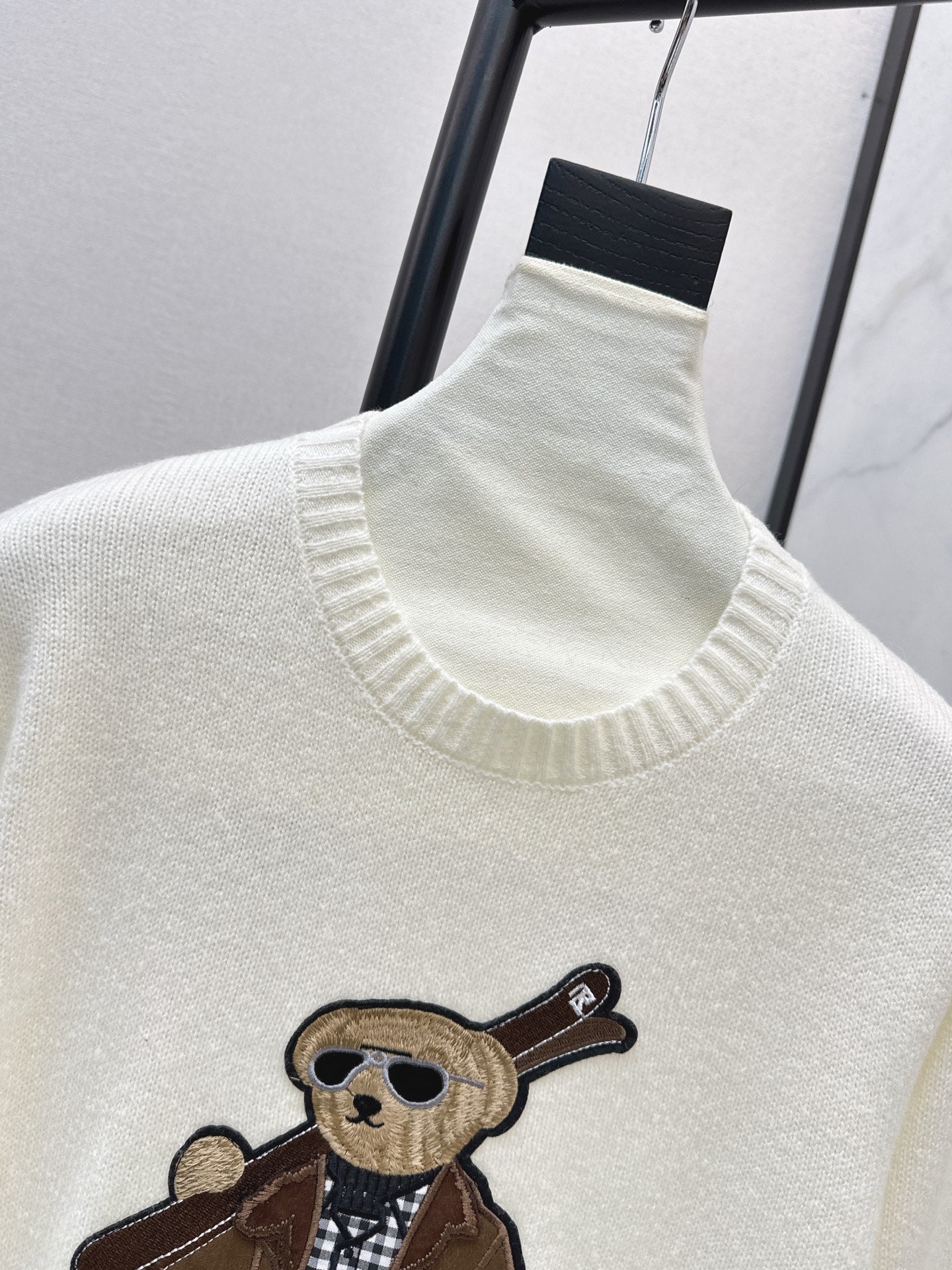 Ralp 25fw embroidery sweater