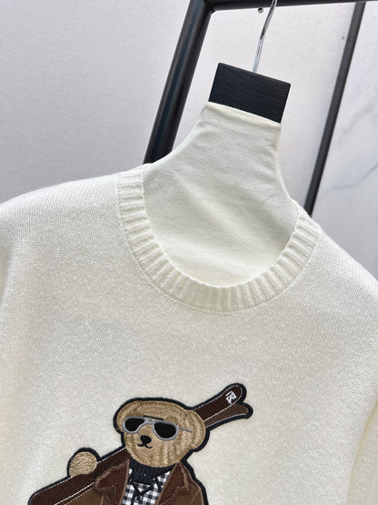 Ralp 25fw embroidery sweater