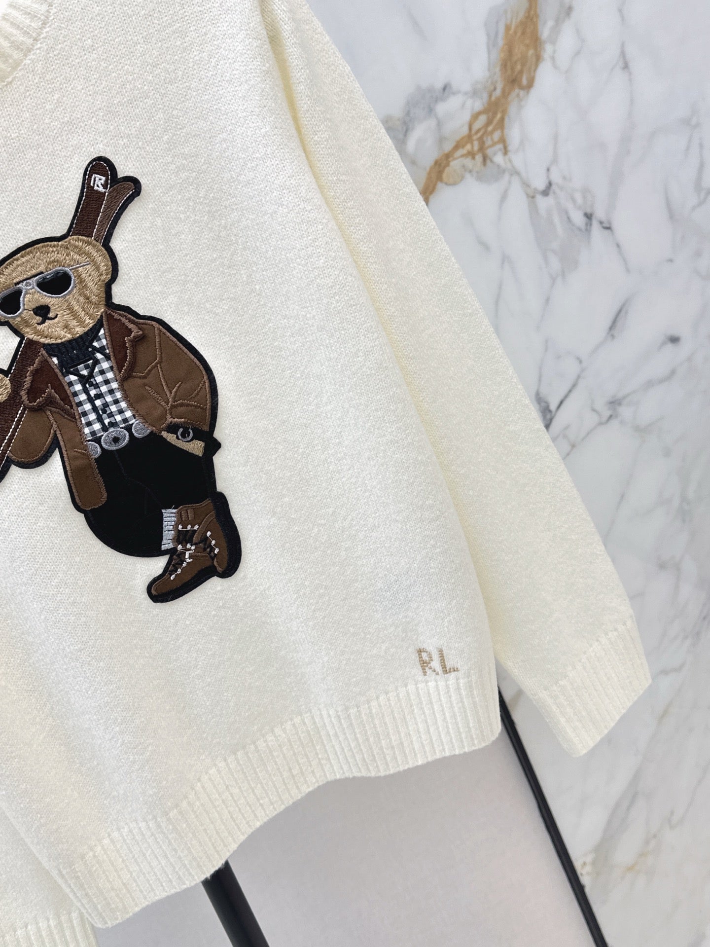 Ralp 25fw embroidery sweater