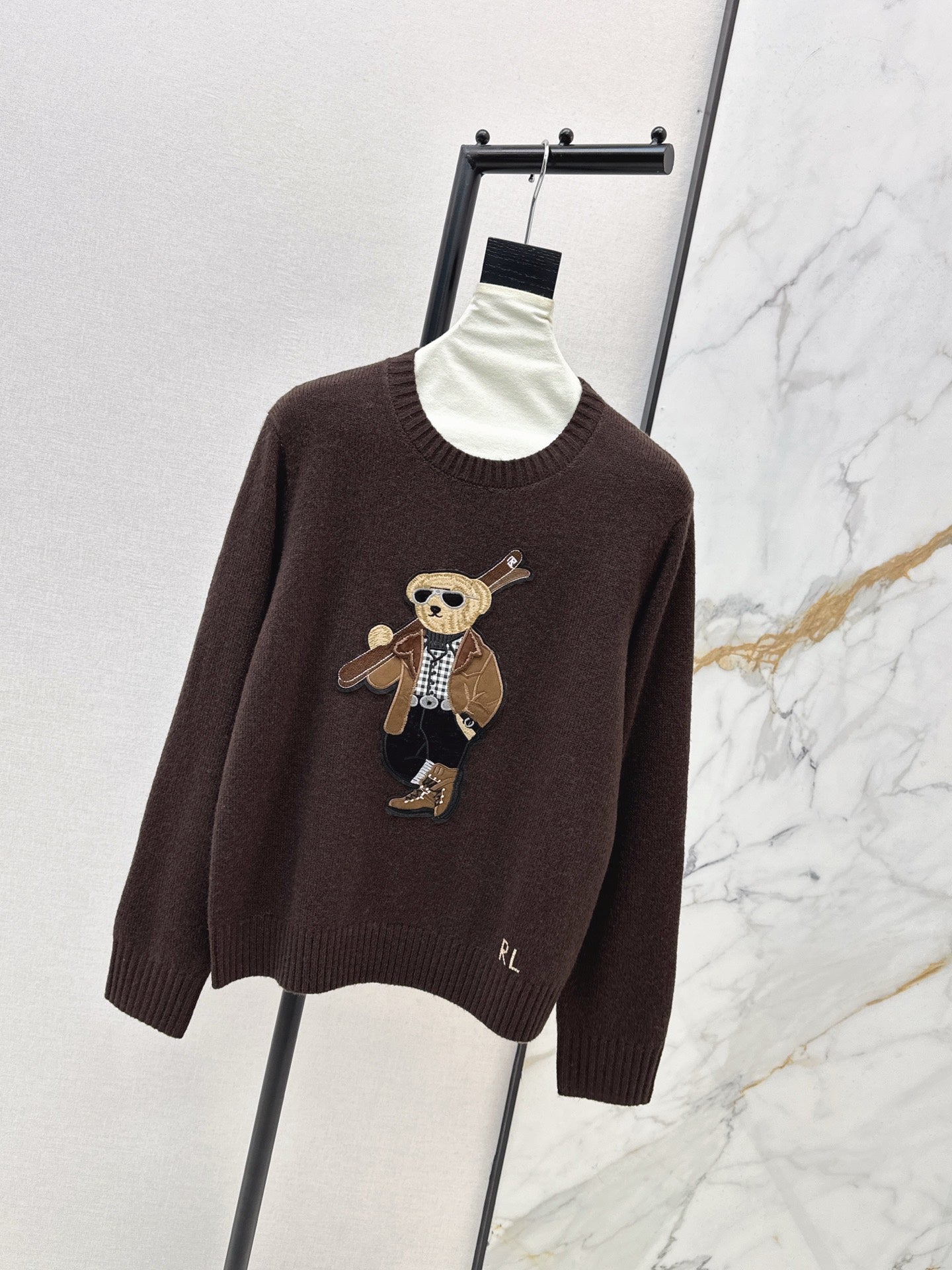 Ralp 25fw embroidery sweater