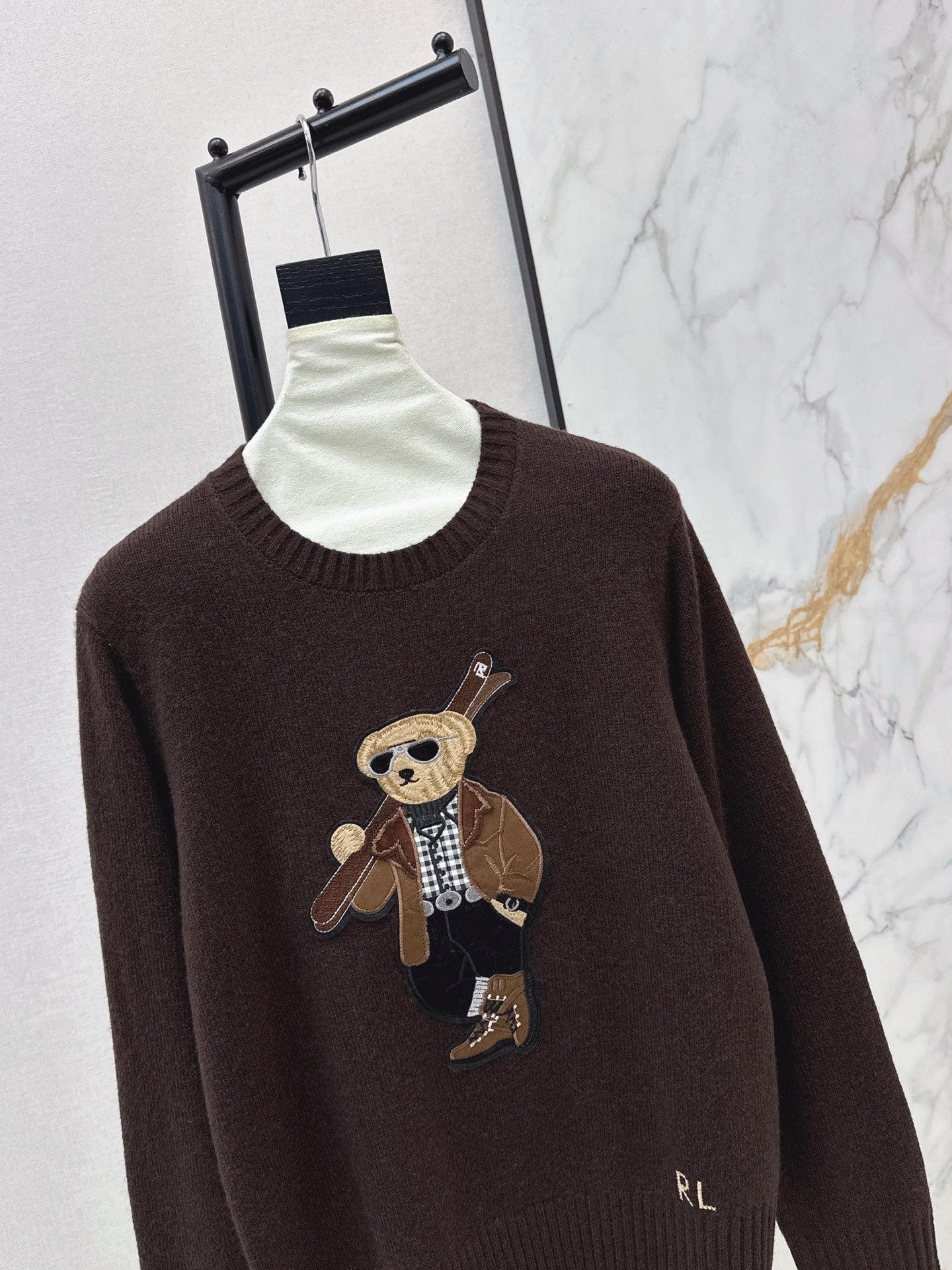 Ralp 25fw embroidery sweater
