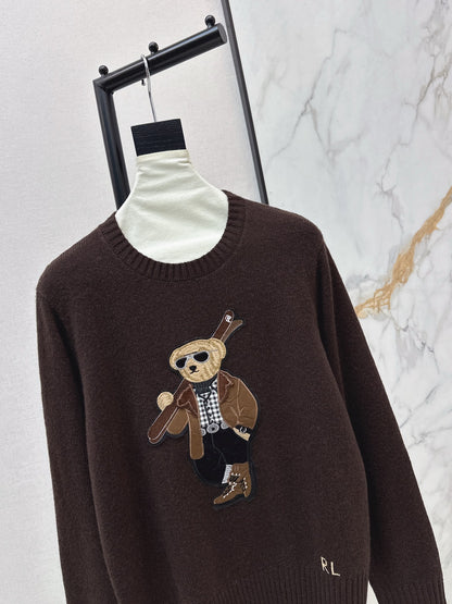 Ralp 25fw embroidery sweater