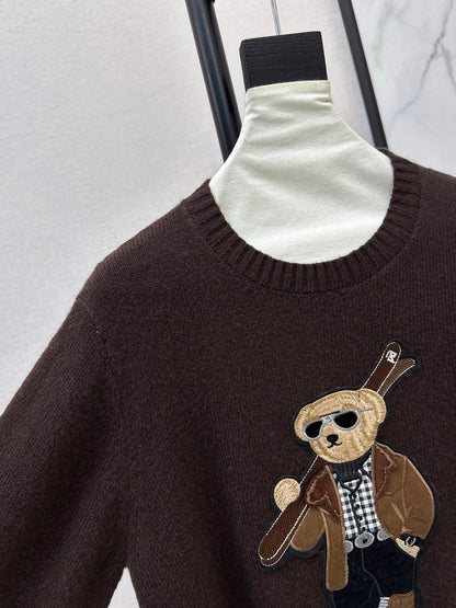 Ralp 25fw embroidery sweater