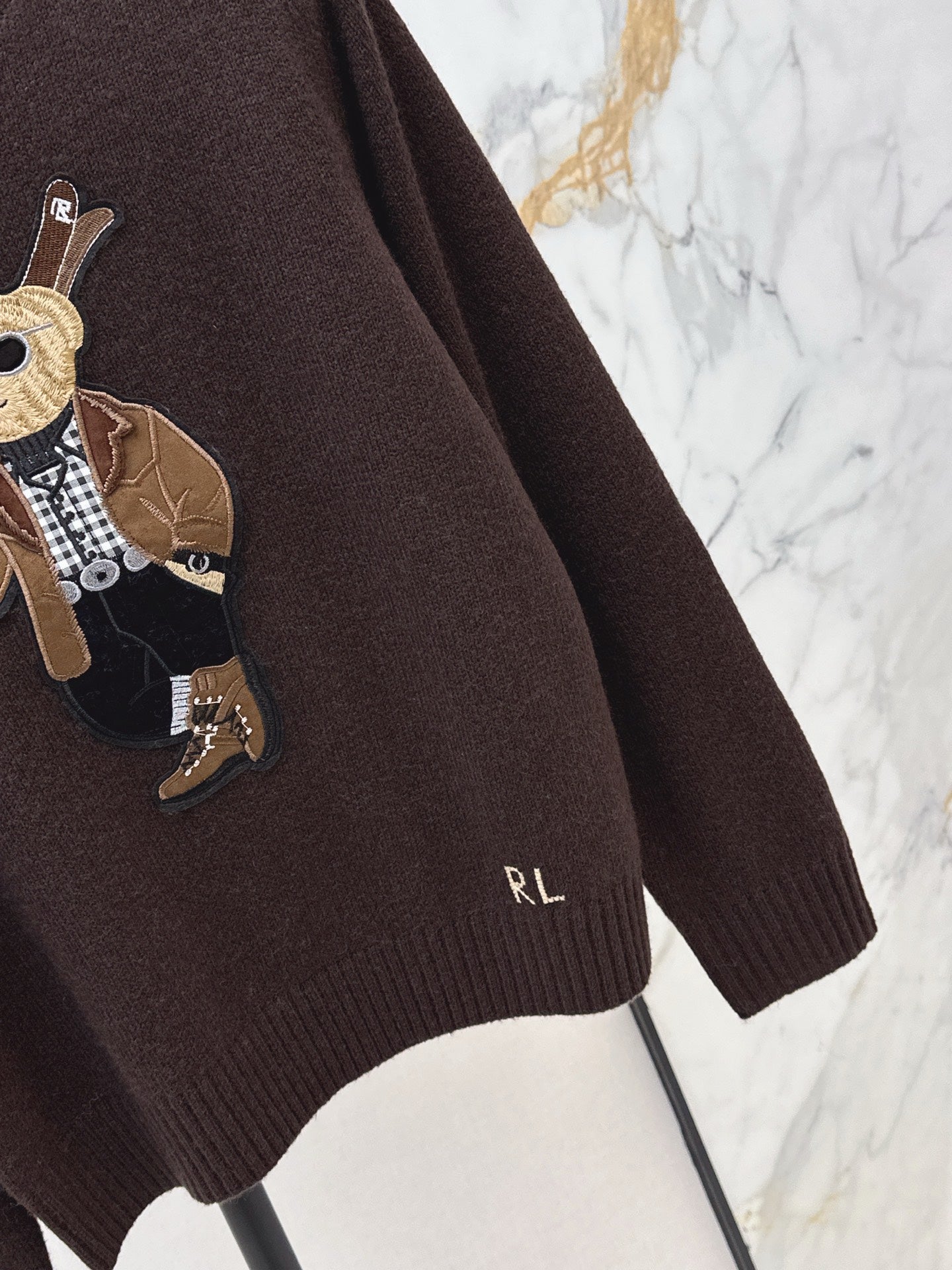 Ralp 25fw embroidery sweater