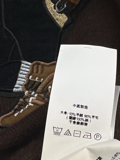 Ralp 25fw embroidery sweater