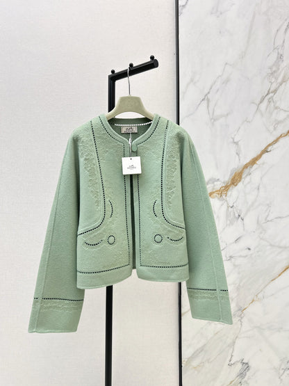 Herm 25fw embroidery jacket