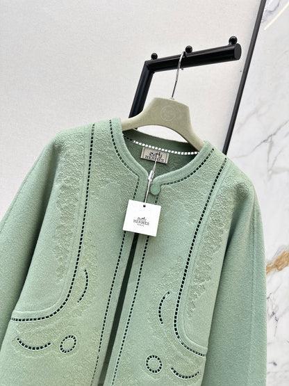 Herm 25fw embroidery jacket