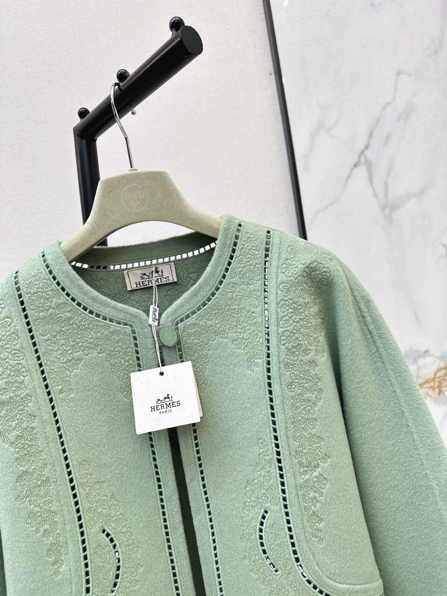 Herm 25fw embroidery jacket