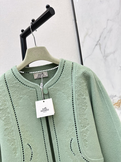 Herm 25fw embroidery jacket